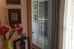 Porta FILO con vetro decorato